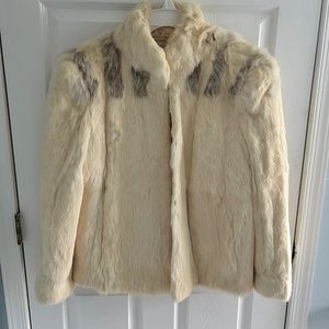 Rabbit fur jacket